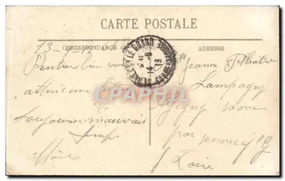 Dijon — Ogólny widok w kierunku Sainte-Bénigne — LL. — n°4 — Rewers