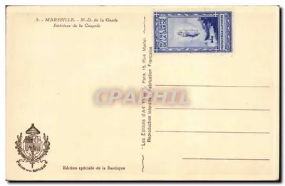 Interior da cúpula — Nossa Senhora da Guarda — Edição especial da Basílica — Verso