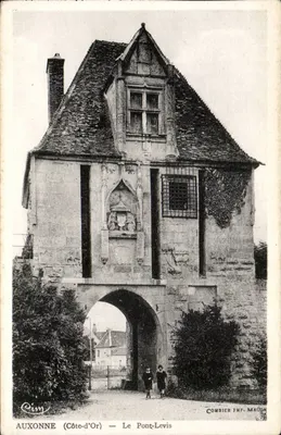 AUXONNE (Côte-d'Or) — O Pont-Levis — Combier Imp. Macon