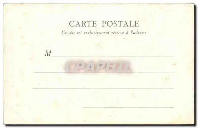 Troyes — Grille de l'Hôtel-Dieu — B. F., Paris, n° 190 — Verso