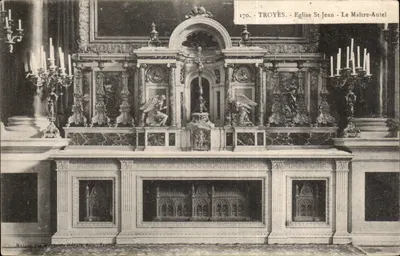 Troyes - Église St-Jean - Le Maître-Autel