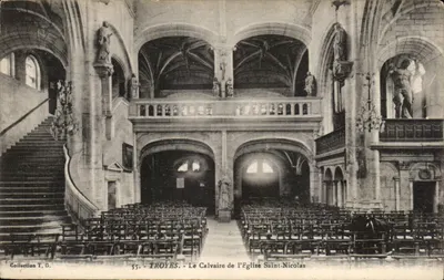 Troyes - Le Calvaire de l'Église Saint-Nicolas — Collection T.G. n°55