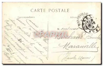 Troyes — La Fontaine Argence — S. Brunclair, Troyes — Verso