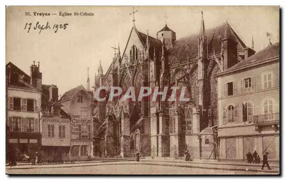 Troyes — Église St-Urbain — R. Mausse, éditeur