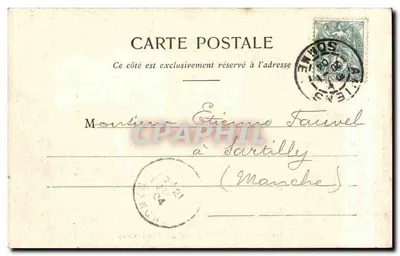 Amiens - Katedra - Centralny portal (strona lewa) — Rewers