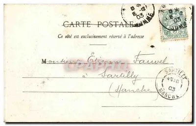 Amiens - Katedra - Życie św. Firmina - 1 — L. Cans, fot. seria 361 — Rewers