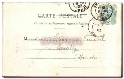 Amiens - Kathedraal - Leven van Sint Jakob — L. Caron, fot.-uitg., Amiens, n°365 — Achterkant