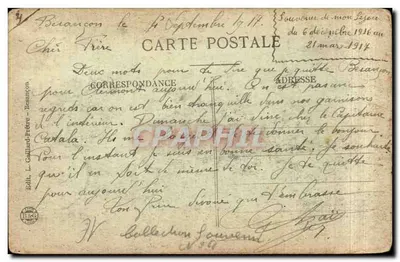 Besançon — ogólne widok — Wycieczka do Franche-Comté, nr 293 — Rewers