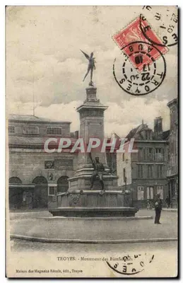 Troyes - Monument des Bienfaisants — Maison des Magasins Réunis, édit., Troyes
