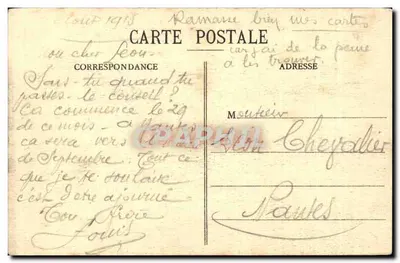 Troyes - Bulwar Gambetta - Fontanna Argence i Cirque — Rewers