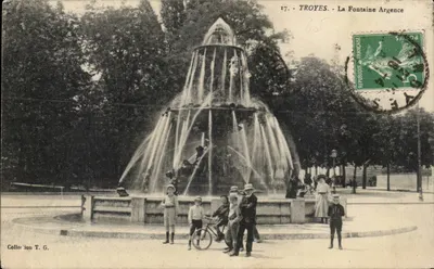 Troyes - La Fontaine Argence — Collection T. G. — n°17