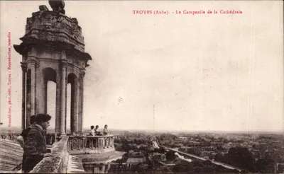 Troyes (Aube) - Le Campanile de la Cathédrale — Éditeur : Grandctilier, phot.-édit., Troyes
