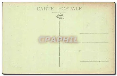 Auxerre — A Porta São Pedro — editor Letter Bond, número de série não visível — Verso