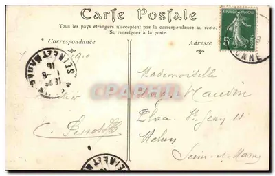 Arcy-sur-Cure — As Grutas, a Sala Sainte-Marguerite — ND Phot. — Verso