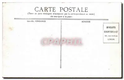 LYON. — Plaza Carnot. — Editor: Léon J. Dames — Reverso