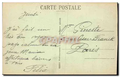 Ballon d'Alsace — Wierzchołek (wys. 1256 m) — C. Lartigou - Bobigny — Rewers