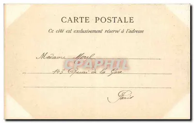 Floresta de Fontainebleau — Cruz do Grande Veneur — editor Trillanel, n°71 — Verso