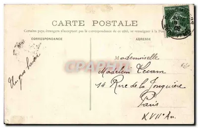 Coulommiers — Pavillons des Gardes — Bertier, wydawca — Rewers