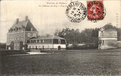 O Castelo de Fay — Arredores de Nemours — G.B.N.Q. Nemours