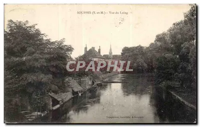 Souppes (S.-et-M.) - Vista do Loing