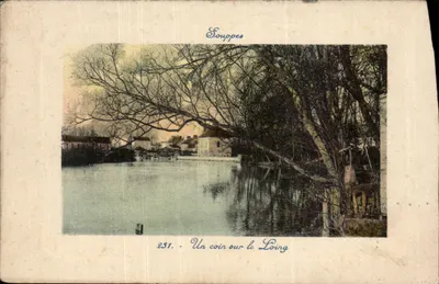 Souppes — Um canto sobre o Loing — editor desconhecido, n° 231