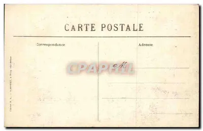 Courtacon (S.-et-M.) — Interior de fazendas incendiadas pelos alemães — Setembro 1914 — Verso