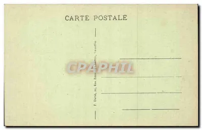 Las Fontainebleau-Marlotte — Bukiet Cesarski — Wydawca F. David, Versailles — Rewers