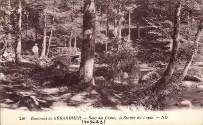 Arredores de GÉRARDMER — Salto das Cuves, o Caminho do Coelho — ND (VOSGES)