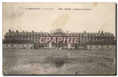 Rouen — Caserna Jeanne-d'Arc — A Normandia, editor La C.P.A., n° 2281