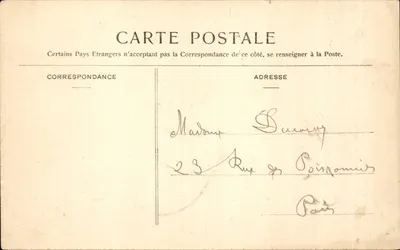 Moret — Widok z上游u mostu — wydawca RARES, nr 500 — Rewers