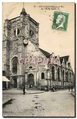 Coulommiers (S.-et-M.) — A Velha Igreja — Edit. S.B.