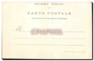Grouy-sur-Oucre (Seine-et-Marne) — Ruinas del Castillo, siglo XIV — Ed. CHASERAY, Vervins (Aisne) — Reverso