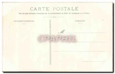 Castelo-Landon — Ruínas da Igreja de São André (século XII) — Editor não identificado, n° 580 — Verso