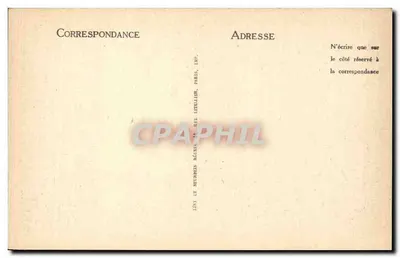 Auxerre — Prefektura, dawniej Pałac Biskupi — LL — Rewers