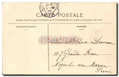 Chartres. Façada zachodnia katedry — wydawca nieodczytalny, numer serii nieczytelny — Rewers