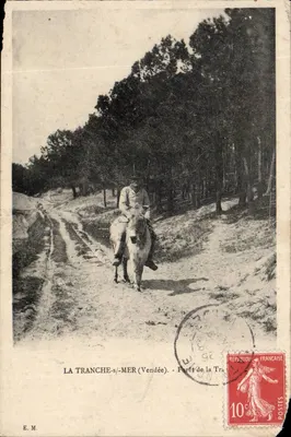 LA TRANCHE-S/MER (Vendée) — Floresta da Troëne — E.M. editor