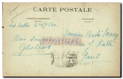 Les Sables-d'Olonne — Toujours aimable la belle enfant — hulutypin Vassellier, n°36 — Verso