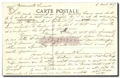 Eerste Ontmoeting — Coll. Lucien Amiaud, Les Sables-d'Olonne — n° 6050 — Achterkant