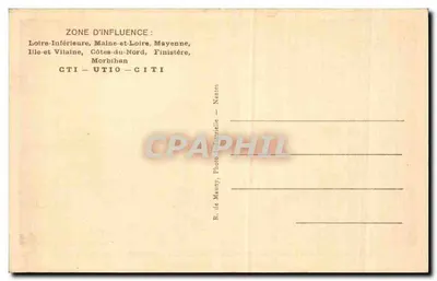 Sala de reunión — Unión de Trabajadores Intelectuales del Oeste — filial de la CTI — R. de Mauny — Reverso