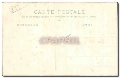 Les Sablaises — Sables-d'Olonne — Coleção Lucien Amiaud, N° 2203 — Verso