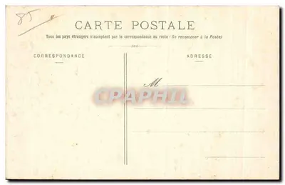 Homenagem às Sablaises — Coleção Luecien Amiaud, Les Sables-d'Olonne — N° 1186 — Verso