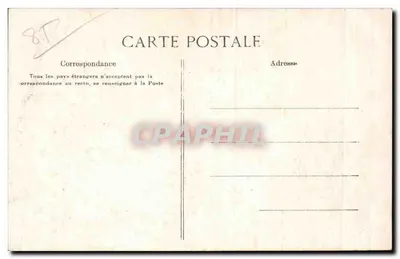 Les Sables-d'Olonne — Uma Elegante — Coleção Villard, Quimper, n° 1775 — Verso