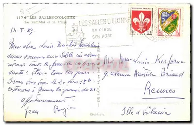 Les Sables-d'Olonne — Plage i promenada — Cap — Rewers