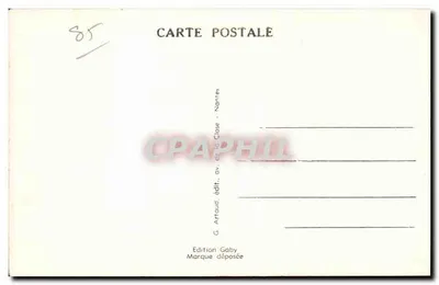La Roche-sur-Yon — Place Napoléon — Gaby, n°6 — Verso