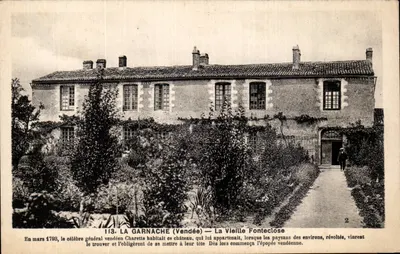 La Vielle Fonteclose — Zamek Garnache (Vendée) — F. Chapeau, Nantes, n°113