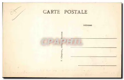 La Vielle Fonteclose — Zamek Garnache (Vendée) — F. Chapeau, Nantes, n°113 — Rewers