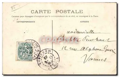 Luçon (Vendée) — Aleja Ifów, Publiczny Ogrodek — Félix Petit, n° 418 — Rewers