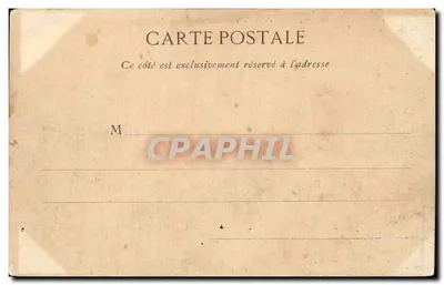 Paryż — ogród i Pałac Tuileries — C.M. nr 27 — Rewers