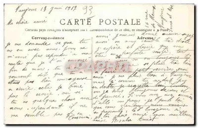Vaujours — La Poudrerie — Wydawca: Wydawca z Vaujours, nr 18 — Rewers