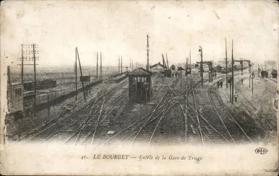 Le Bourget — Entrée de la Gare de Triage — B.I.D.